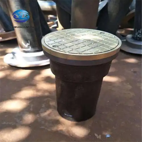 铸铁清扫口排水管地面清扫口w型铜盖清扫口dn40地面清扫口铸铁件清扫