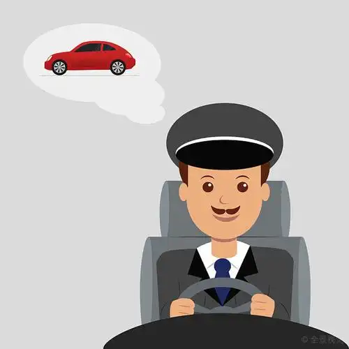 插画,男性,男司机,驾驶_高清图片_全景视觉