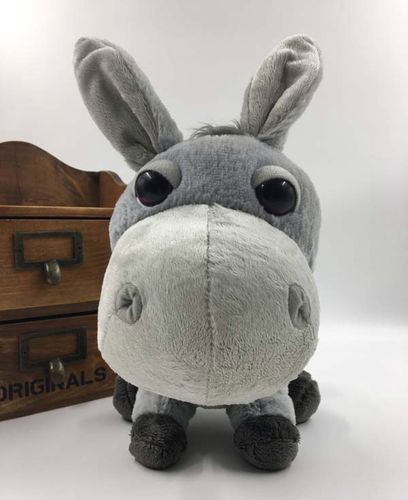 可爱卡通动漫怪物史莱克big headz大头驴子玩偶公仔毛绒玩具礼物