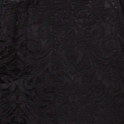 luxlead洛诗琳2013秋装新品暗纹提花显瘦提臀九分裤qpa30604 黑色 xl