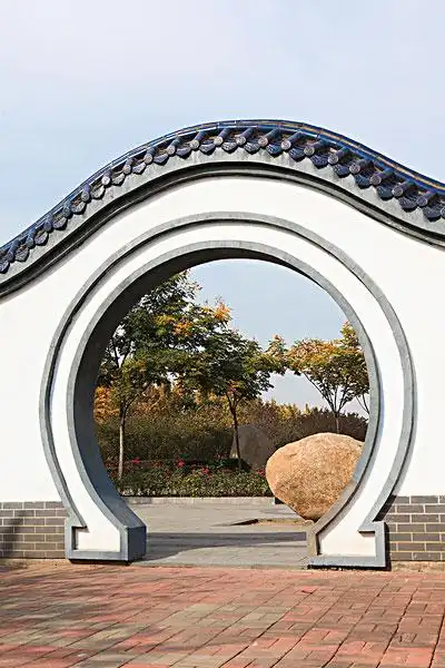 中国传统圆拱门