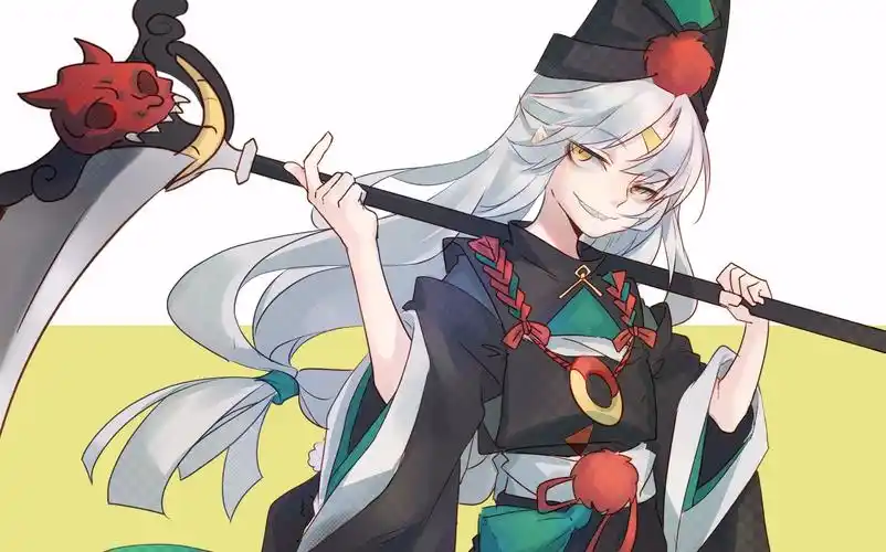 求这张黑童子高清图片!