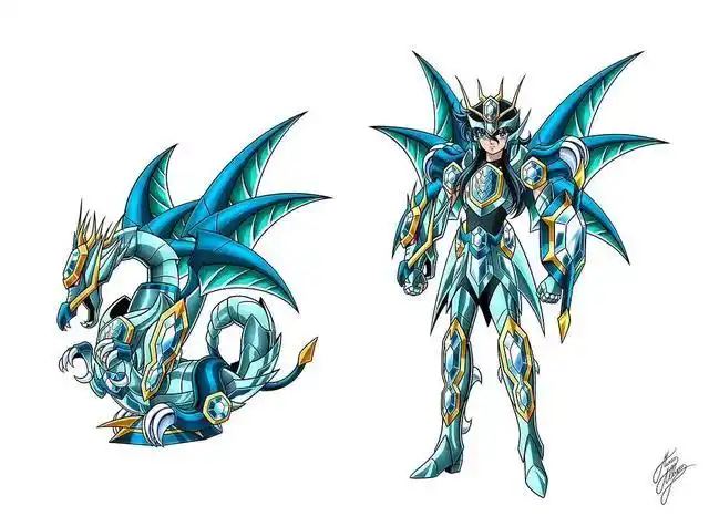 《圣斗士星矢Ω》六青铜三个阶段设定图.宝石圣衣—新生圣衣—Ω圣衣.