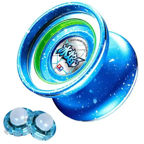 活力少年王5冰焰s烈烽焰魄金属悠悠球 676101a冰焰s送幻灭冥狼一个