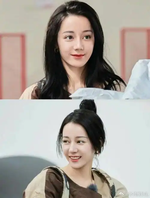 迪丽热巴超话#原来迪丽热巴一直是素颜#热巴的皮肤状态真好啊,好白好