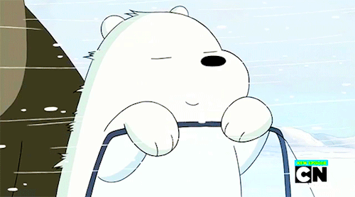 白熊gif风雪gif可爱gif憨态gif