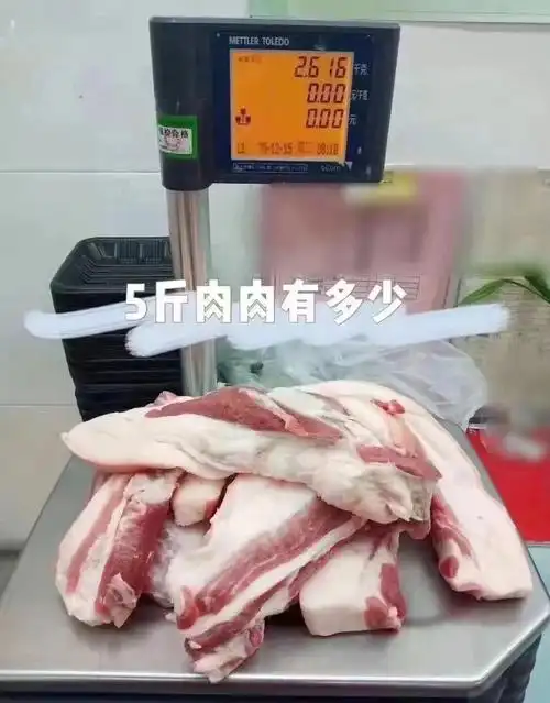 看看  5斤 10斤 20斤的脂肪 有多少肉肉?