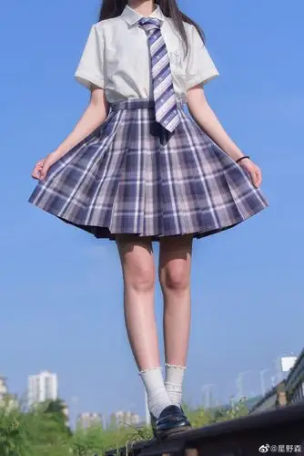 jk少女制服第8期十二月奇迹格裙