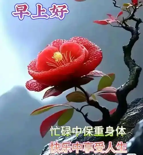 最新创意好看的早安祝福图片带字温馨 2024唯美早安问候祝福图片文字