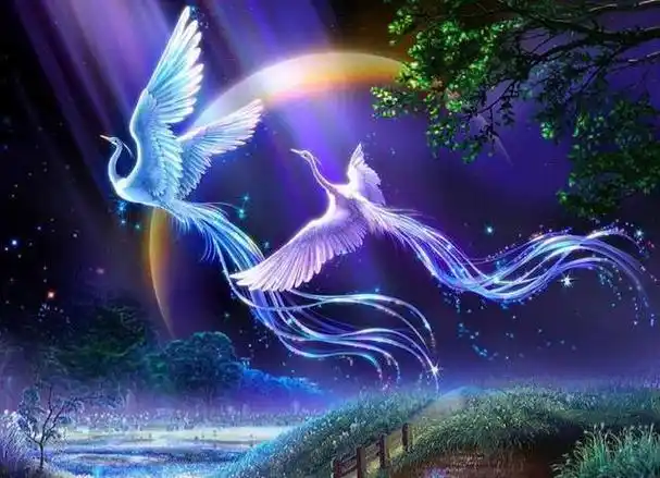 梦见凤舞九天,凤凰是神话传说中的百鸟之王