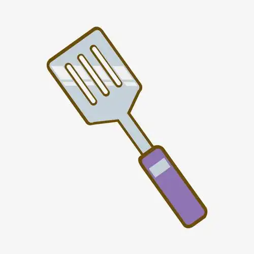 卡通炒菜铲子简图