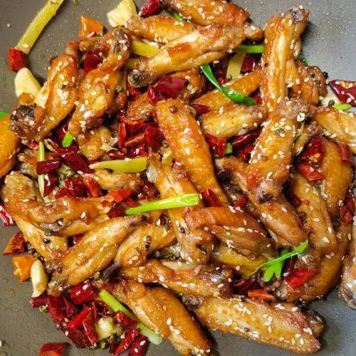 辣子鸡翅,脆香不糊,美味下饭