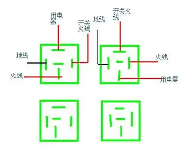 4插继电器怎么装线