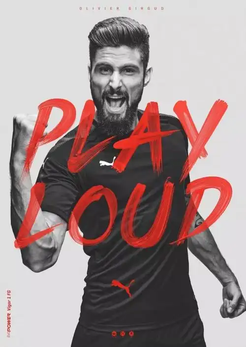 pumaplayloud充满活力的彪马海报设计