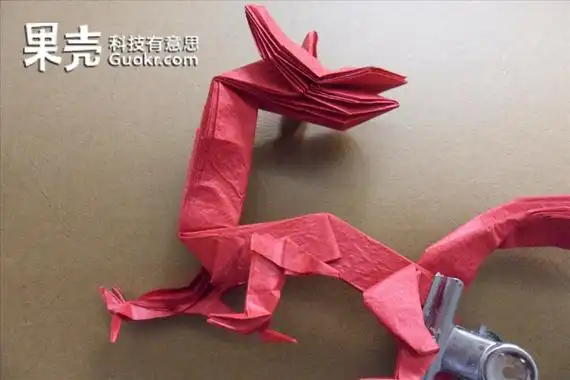 叹为观纸第九期龙年折条中国龙