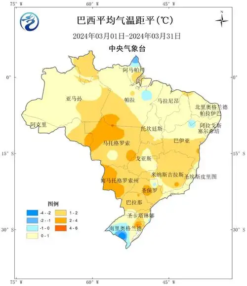 中央气象台:国外农业气象监测与作物产量展望(2024年04月10日)|降水