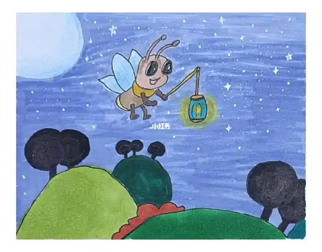 萤火虫找朋友读故事画绘本