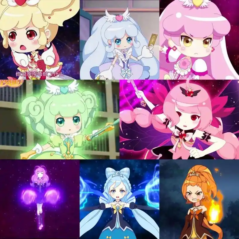 小花仙二代黑化少女第一季第九集 九,被进化的小爱(下) 小爱(黑化)