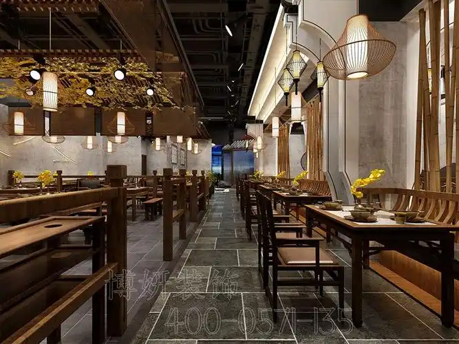 杭州土菜馆装修设计案例出自博妍博妍餐饮装修案例