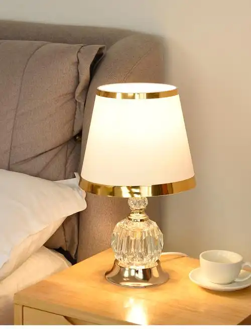 60新款主卧室台灯床头灯轻奢ins少用高端台灯结婚陪嫁灯床头柜台灯