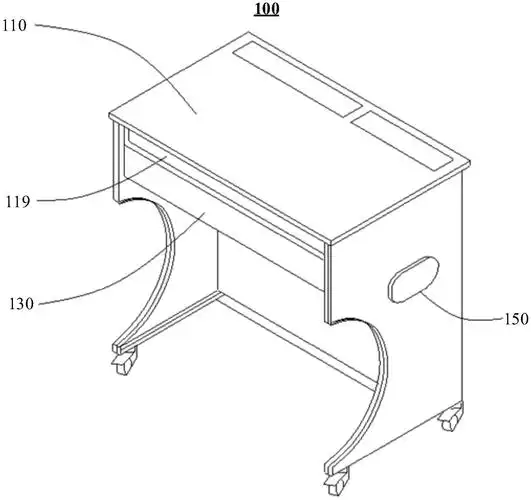 一种多功能电脑桌
