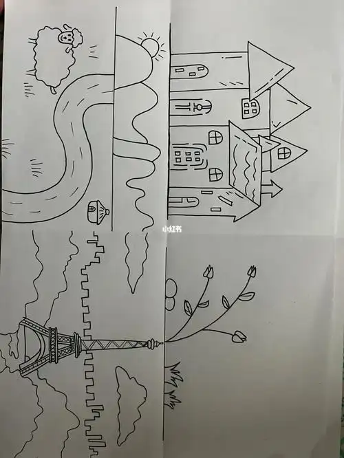 简笔画构图方式