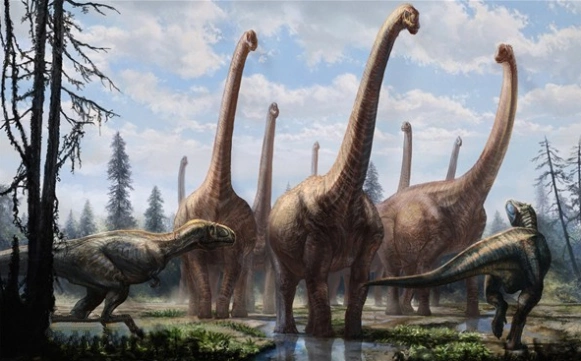 侏罗纪的巨人腕龙