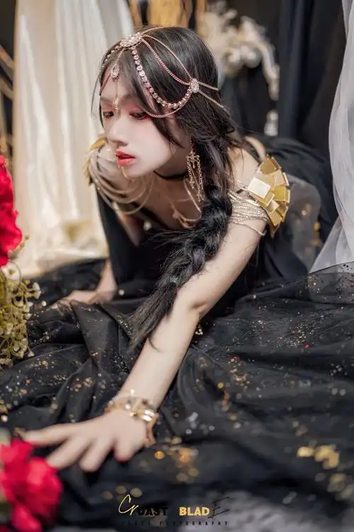 鬼刀cos风铃公主模特misaki