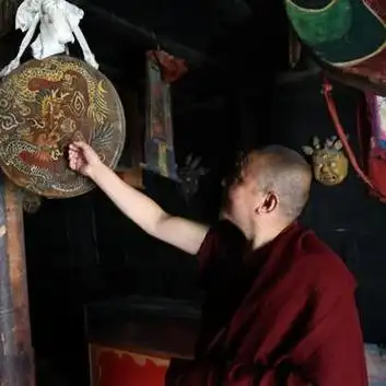 四川,跟着活佛探访九寨沟最大寺庙:达吉寺