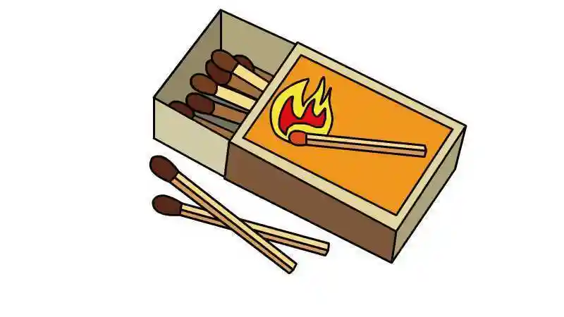 火柴棍可爱简笔画