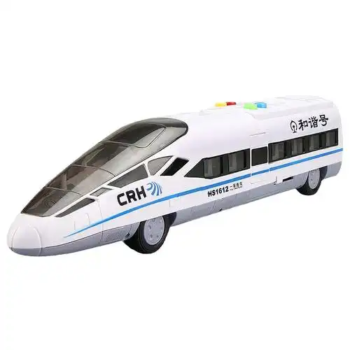 儿童玩具车和谐号音乐高铁小火车头声光列车动车益智模型男孩2岁3
