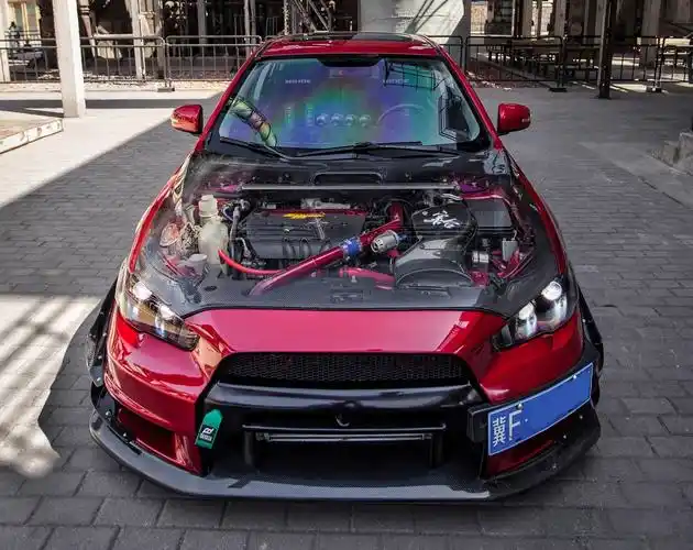 轮上270匹的爆改三菱翼神,折腾的费用都能买辆二手evo x了!