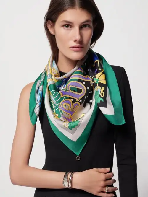 bvlgari宝格丽heritage 围巾_245315配饰_包袋与配饰-宝格丽官方线上