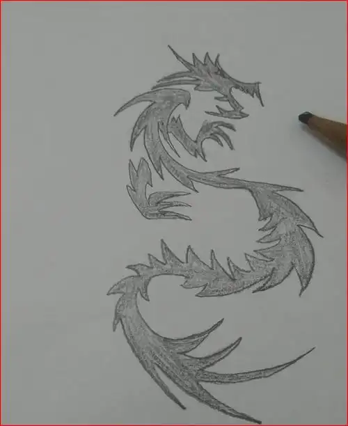 中国龙怎么画帅气