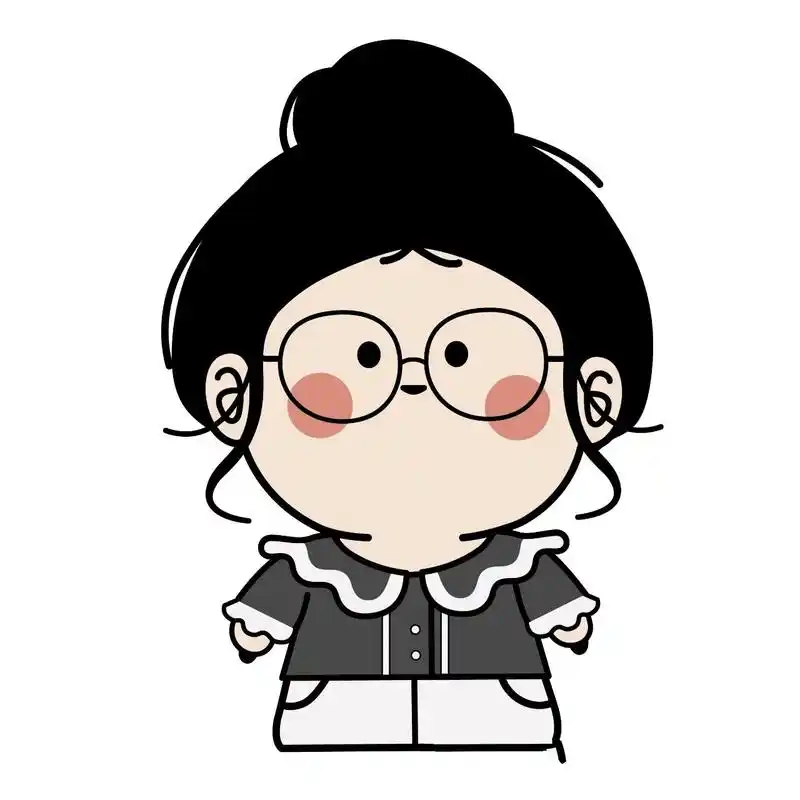 头像|可爱丸子头妹妹,带眼镜妹妹 丸子头的各种不同扎法