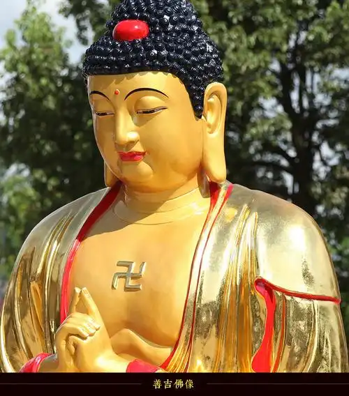 寺庙树脂佛像三宝佛 敦煌彩如来佛祖释迦佛药师佛 2米4高大日如来