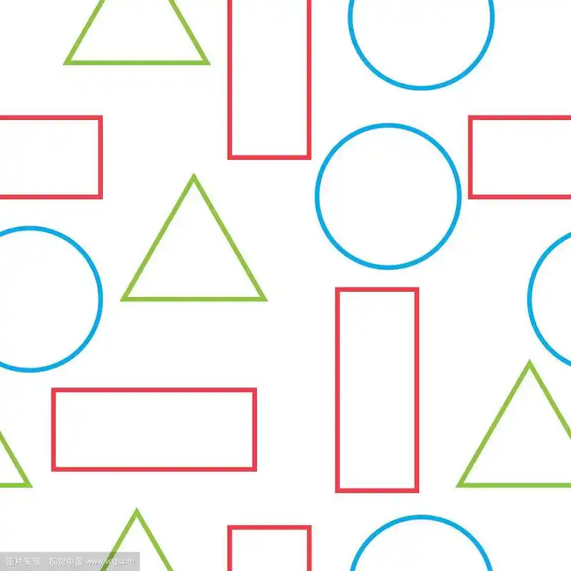 几何形状的图案