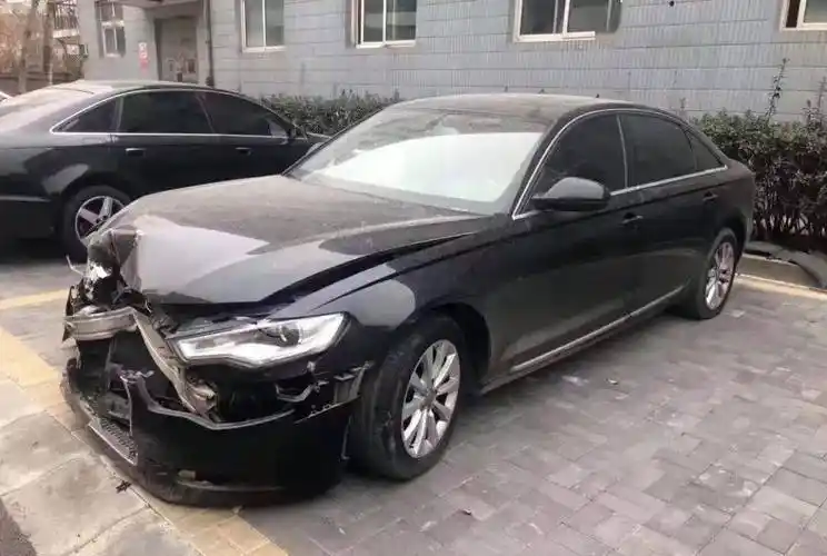 奥迪a6l30fsi这个事故5万能不能修好