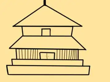 古建筑图 建筑装饰图库321简单的古建筑,我要画啊建筑