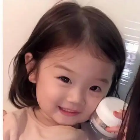 可爱头像萌娃头像金雪头像太甜了