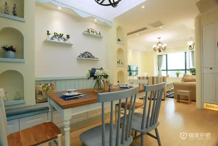 田园风餐厅装修效果图