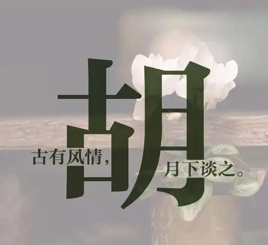 用你的姓氏做微信头像太美了看看有没有你的姓氏