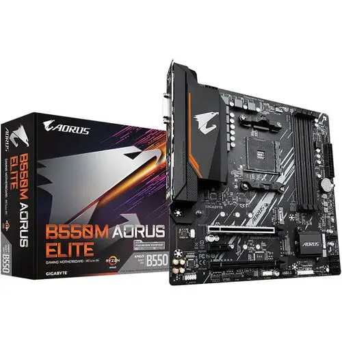 技嘉 小雕 b550m aorus elite 主板 支持cpu 5600x/5600g/3700x/3600