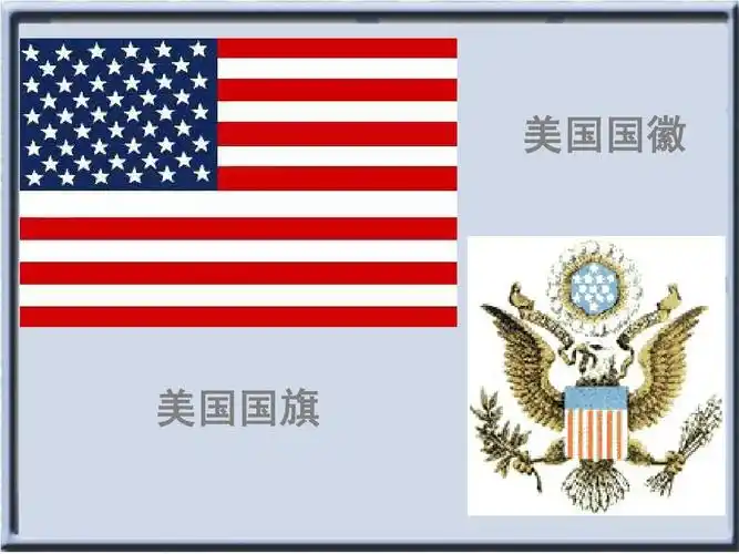 美国国徽 美国国旗