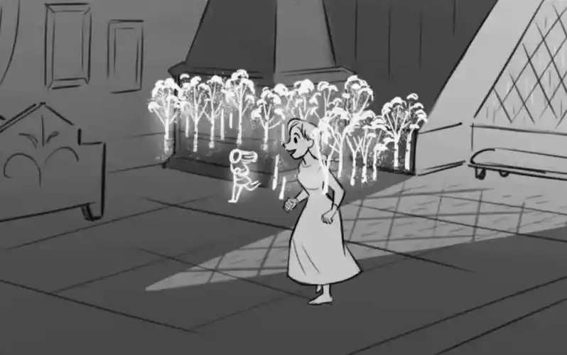 冰雪奇缘2删减片段分镜之艾莎的梦境elsasdream