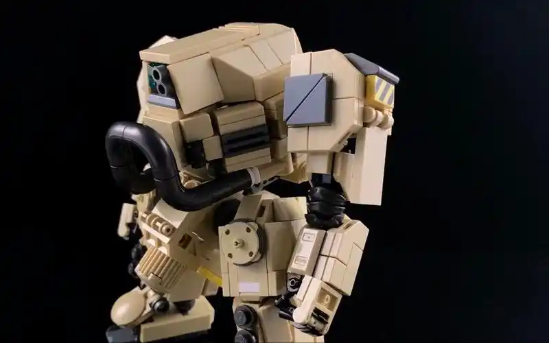 乐高moc作品 迷你机甲
