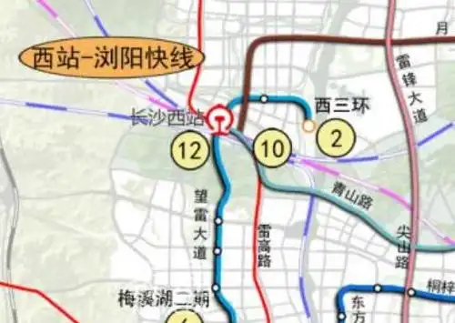 地铁10号线走向曝光!这些片区有了着落!-长沙象盒资讯