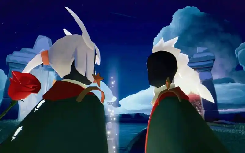 【光遇】龙骨x白鸟 捏造向61战场搭档情_哔哩哔哩bilibili_sky光遇