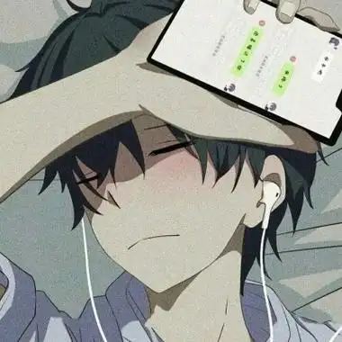 情头动漫一对两张分开一人一半图片