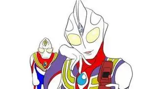 戴拿奥特曼简笔画 戴拿奥特曼简笔画全身